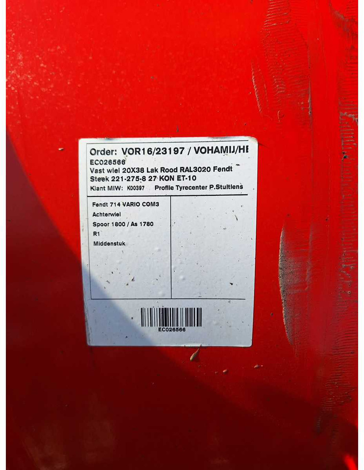 20x38 - Wheels and tires for Farm tractor: picture 2 20x38 - Wheels and tires for Farm tractor: picture 2