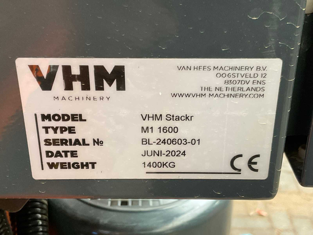 Agricultural machinery VHM Stackr M1 1600: picture 13
