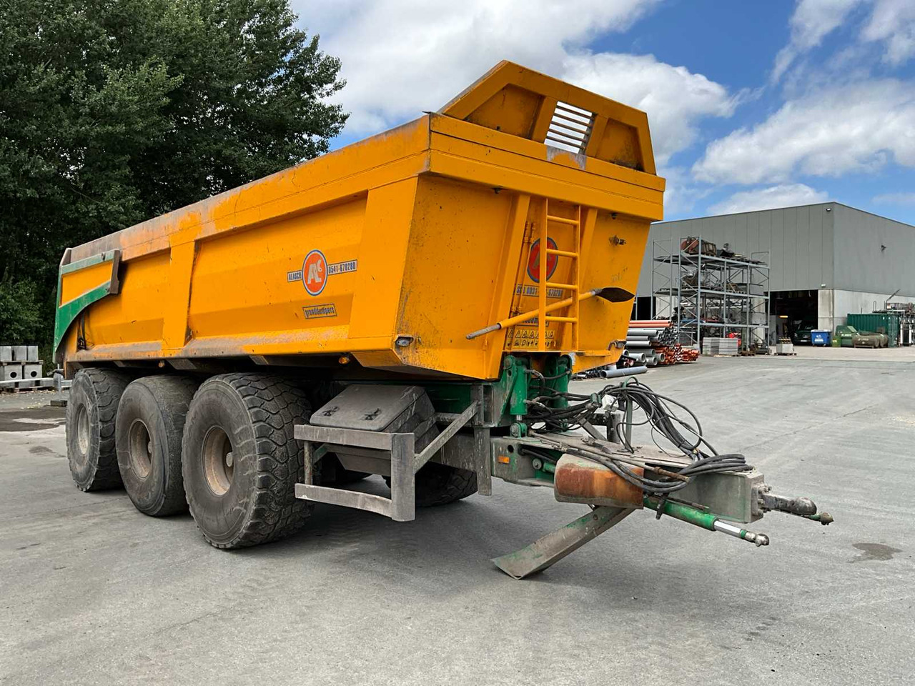 Farm tipping trailer/ Dumper Alasco PH9500: picture 7