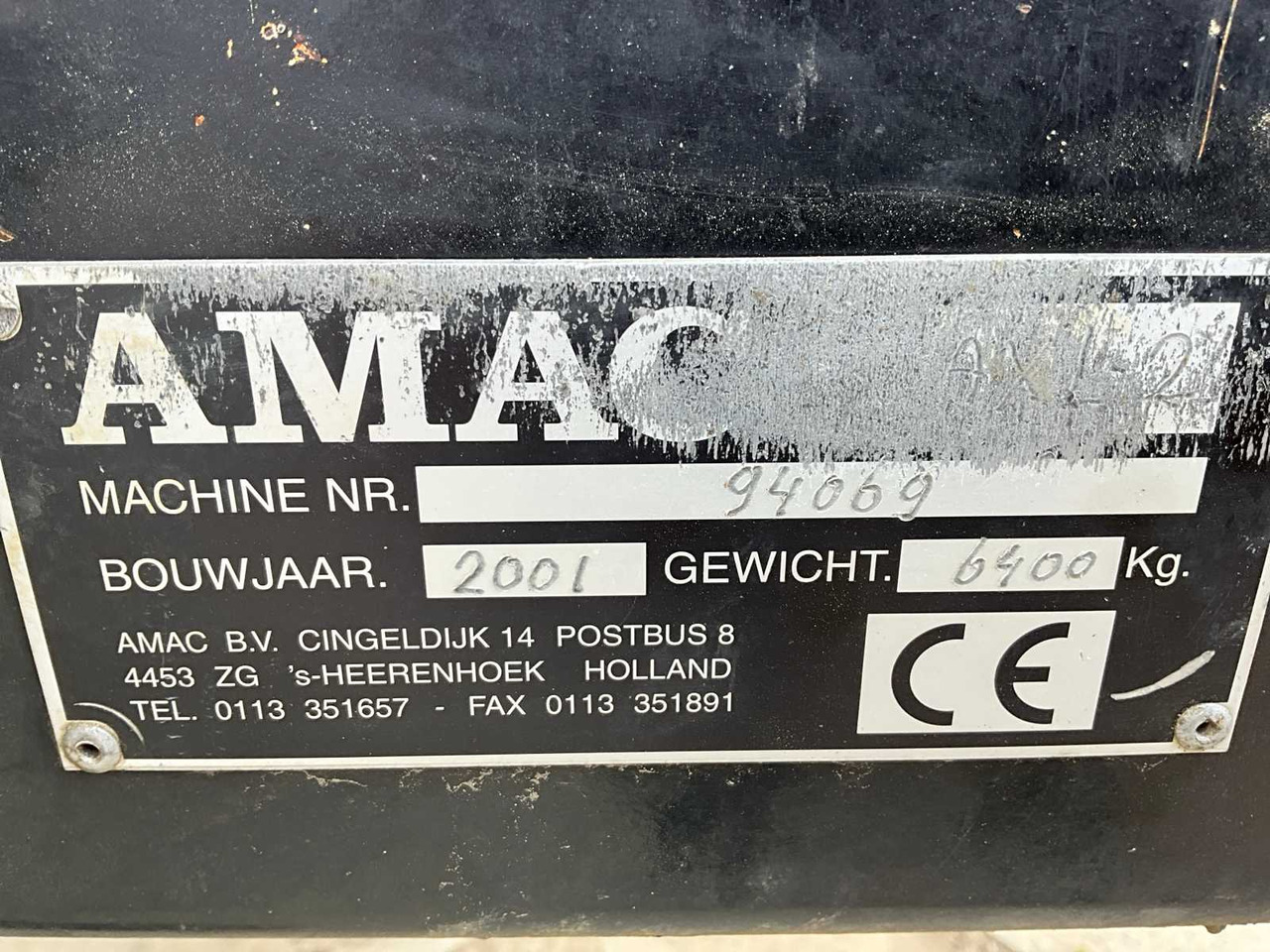 Potato harvester Amac AXL2: picture 36
