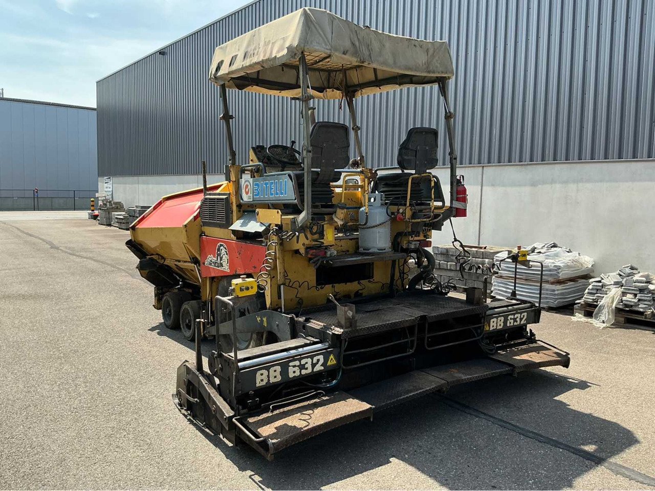 Bitelli BB632 - Asphalt paver: picture 3 Bitelli BB632 - Asphalt paver: picture 3