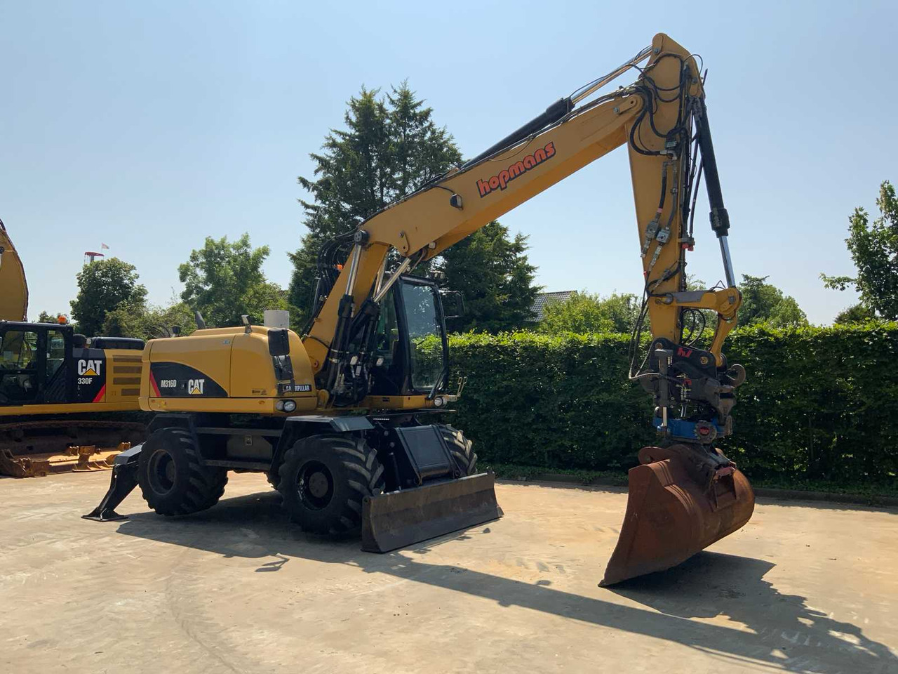 Caterpillar M316D - Wheel excavator: picture 2 Caterpillar M316D - Wheel excavator: picture 2