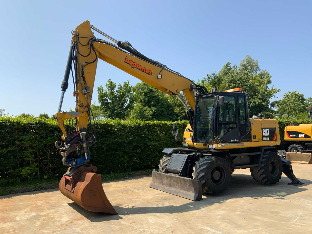Caterpillar M316D - Wheel excavator: picture 1 Caterpillar M316D - Wheel excavator: picture 1