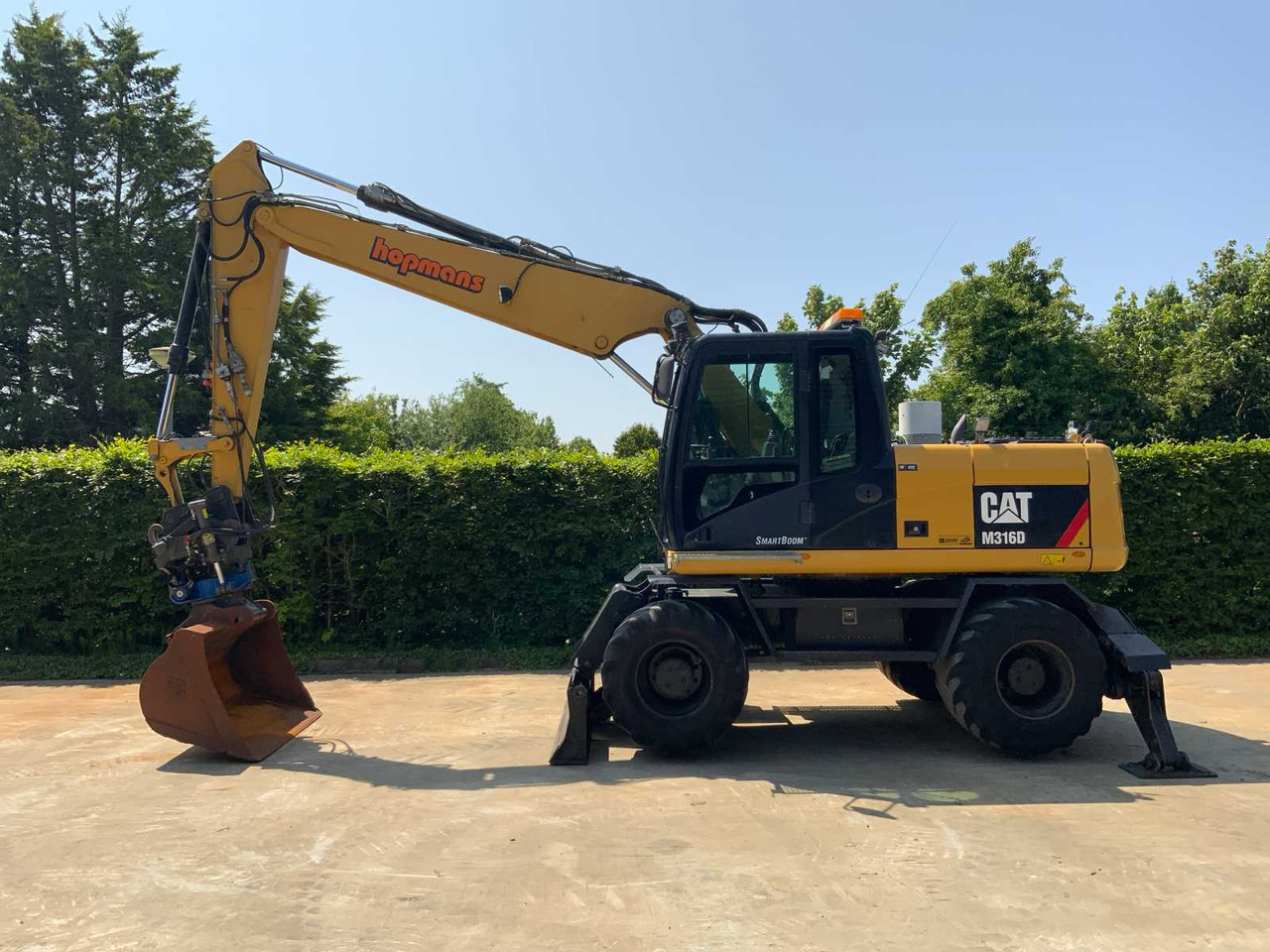 Caterpillar M316D - Wheel excavator: picture 4 Caterpillar M316D - Wheel excavator: picture 4