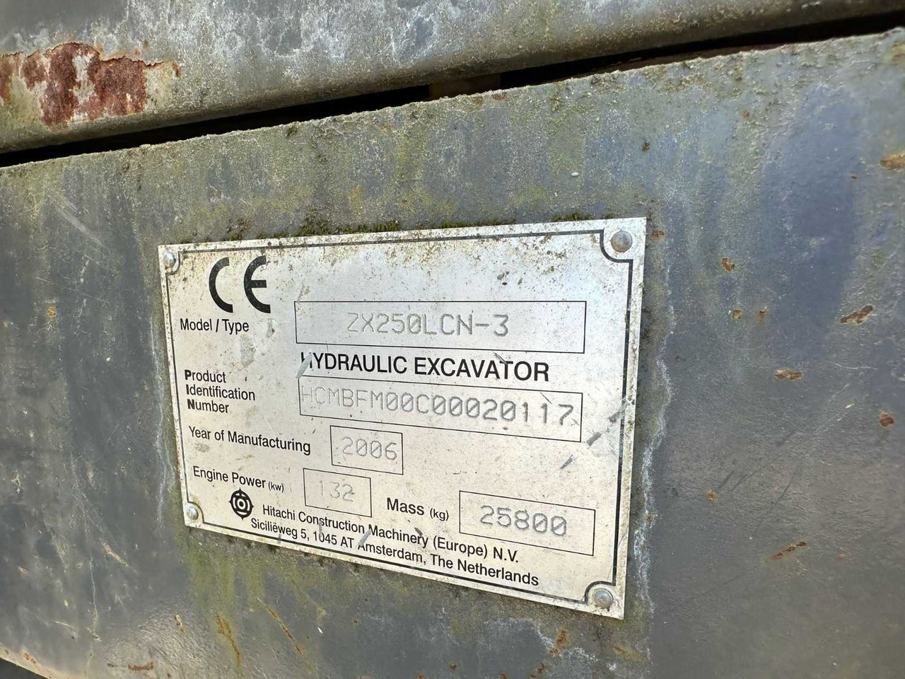Hitachi ZX250 LCN-3 - Construction machinery: picture 4 Hitachi ZX250 LCN-3 - Construction machinery: picture 4