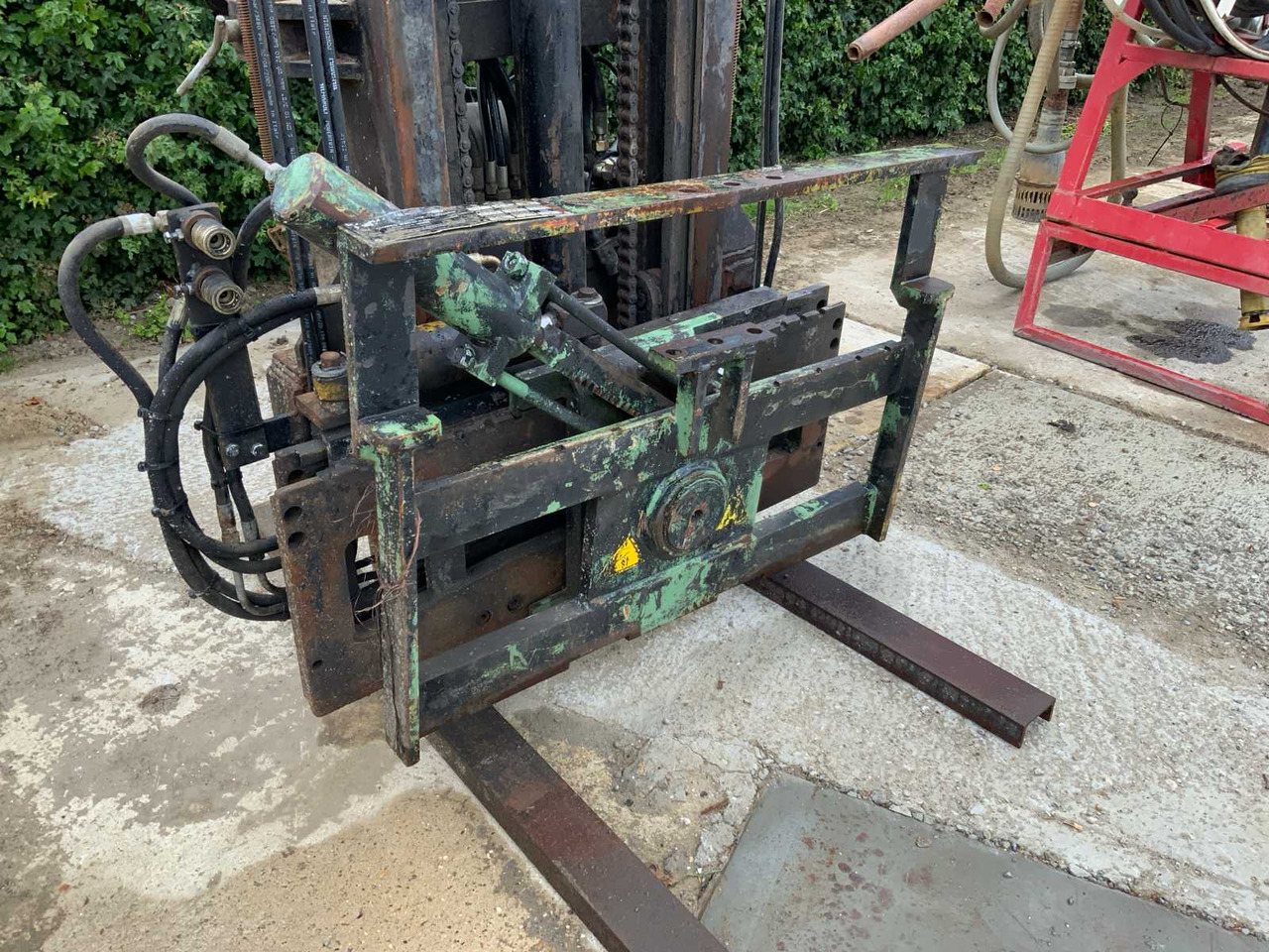 Duplex lifting mast with tilter - Front loader for tractor: picture 4 Duplex lifting mast with tilter - Front loader for tractor: picture 4
