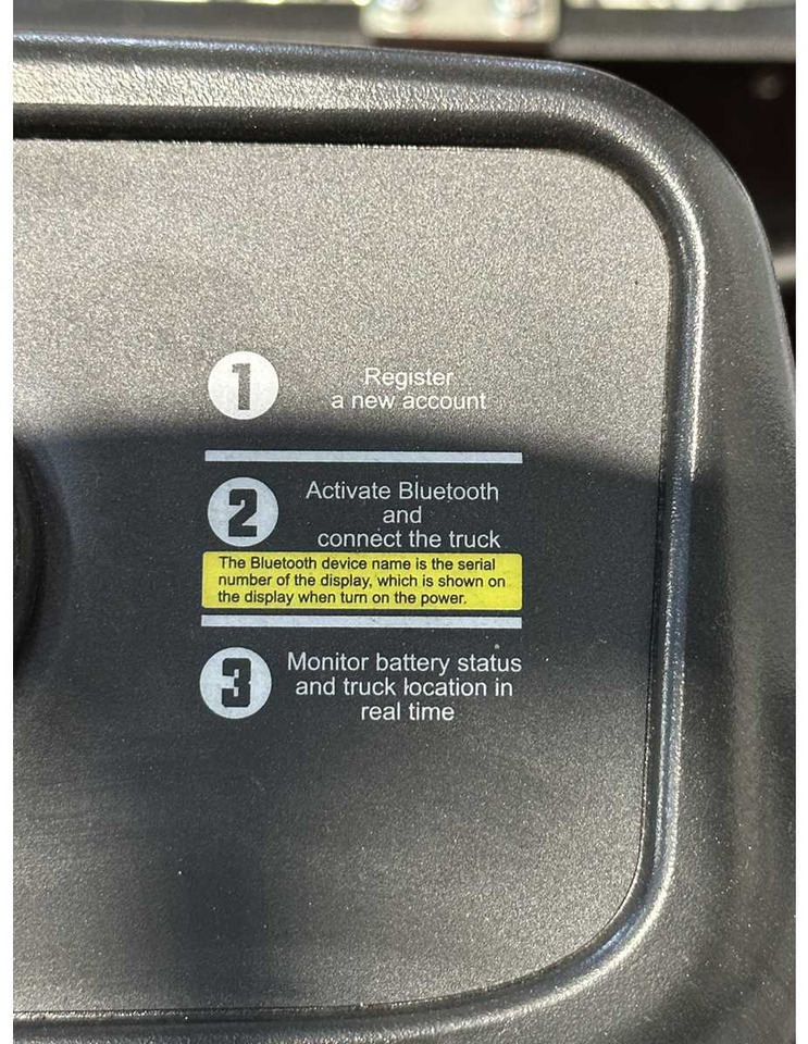 Forklift EP - EFL 252 X - FORK POSITIONER, SIDESHIFT, TRIPLEX, FORKLIFT 2025: picture 9