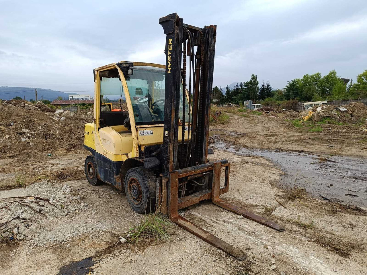 HYSTER - H4.0FT5 - FORKLIFT TRUCKS - 2008 - Forklift: picture 5 HYSTER - H4.0FT5 - FORKLIFT TRUCKS - 2008 - Forklift: picture 5