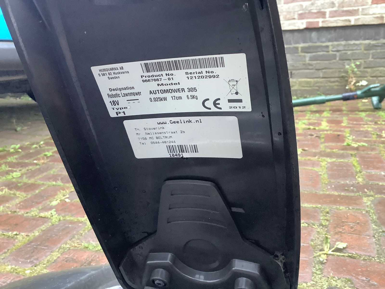 Husqvarna 305 - Garden mower: picture 3 Husqvarna 305 - Garden mower: picture 3