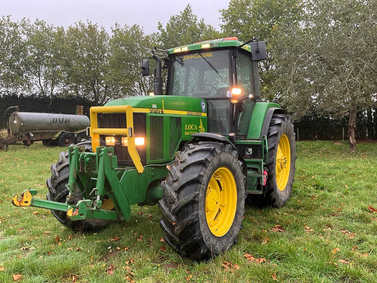 John Deere 7800AS - Farm tractor: picture 1 John Deere 7800AS - Farm tractor: picture 1