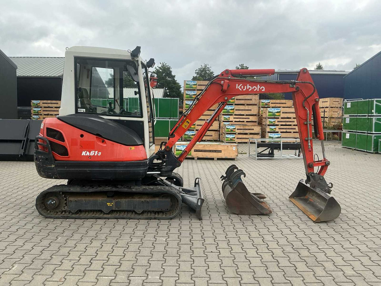 KUBOTA KX61-3 MIDI EXCAVATOR (3702 H.!) - Excavator: picture 4 KUBOTA KX61-3 MIDI EXCAVATOR (3702 H.!) - Excavator: picture 4