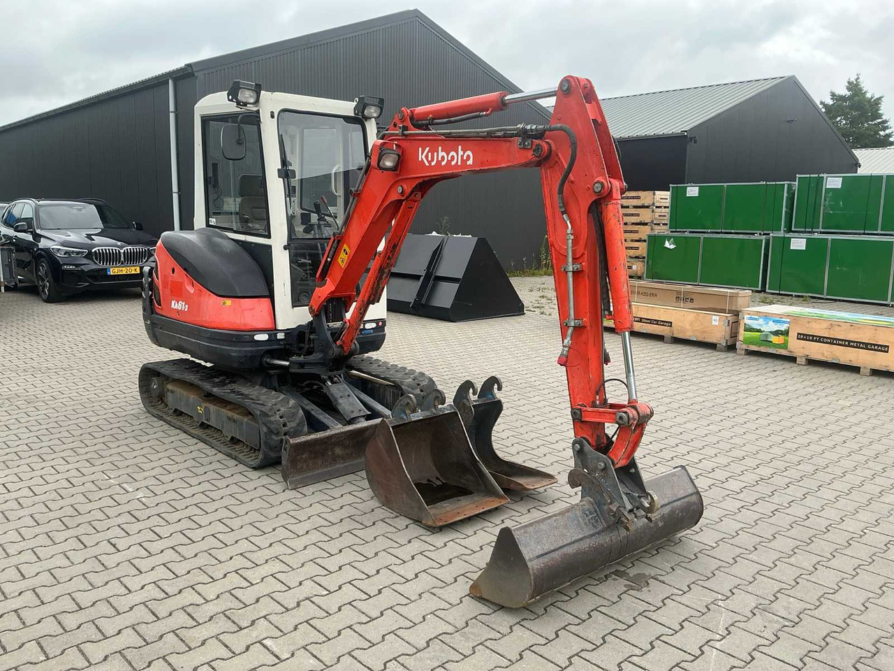 KUBOTA KX61-3 MIDI EXCAVATOR (3702 H.!) - Excavator: picture 2 KUBOTA KX61-3 MIDI EXCAVATOR (3702 H.!) - Excavator: picture 2