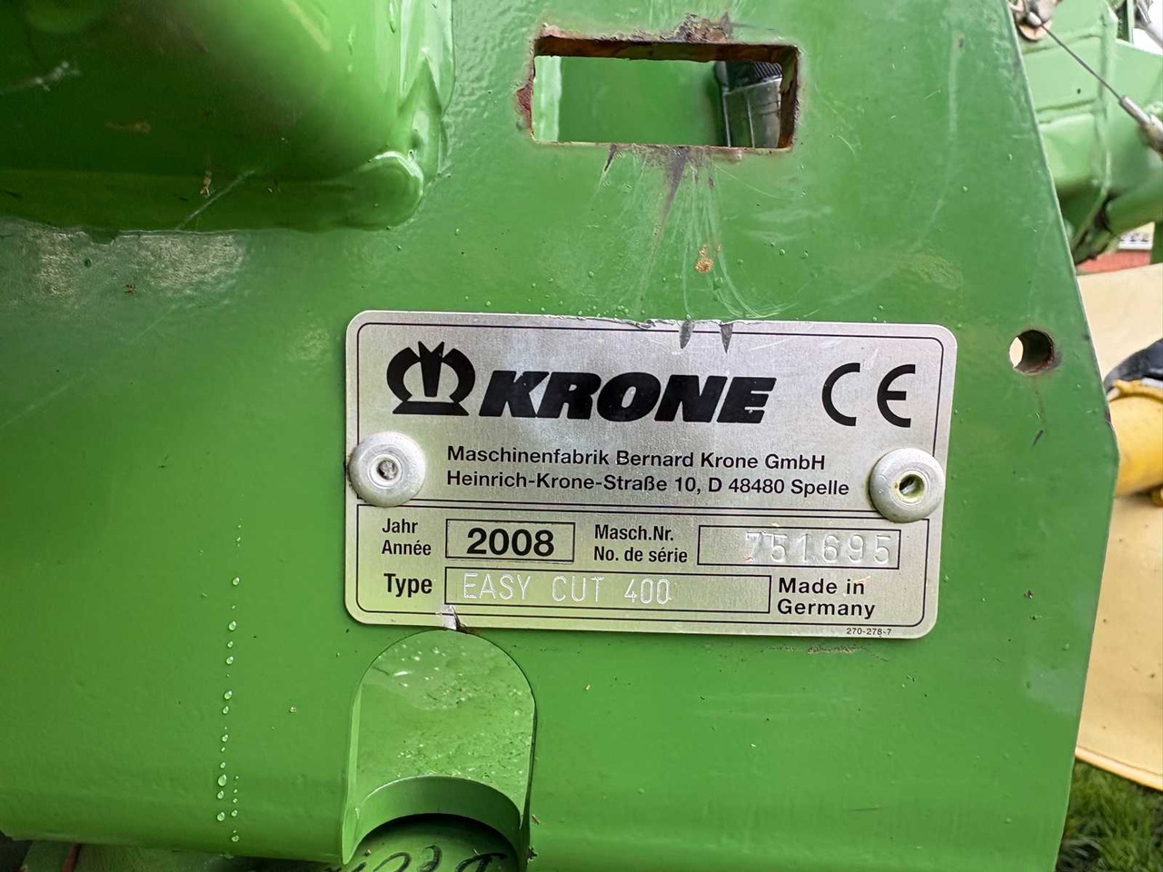 Krone EasyCut 400 - Flail mower/ Mulcher: picture 3 Krone EasyCut 400 - Flail mower/ Mulcher: picture 3