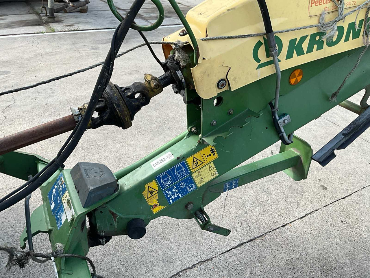 Hay and forage equipment Krone Swadro TS 680: picture 9