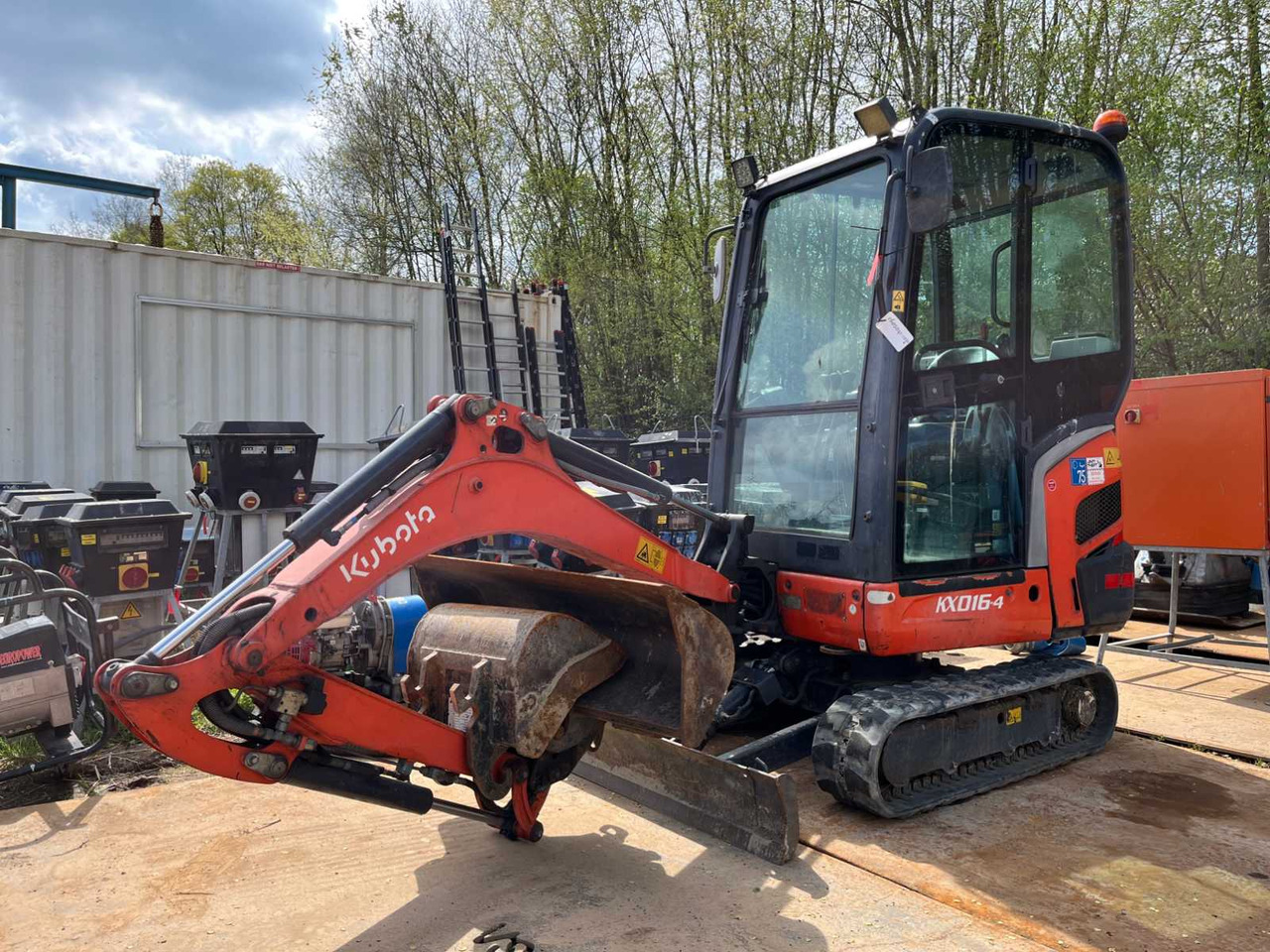 Kubota KX016-4 - Mini excavator: picture 1 Kubota KX016-4 - Mini excavator: picture 1