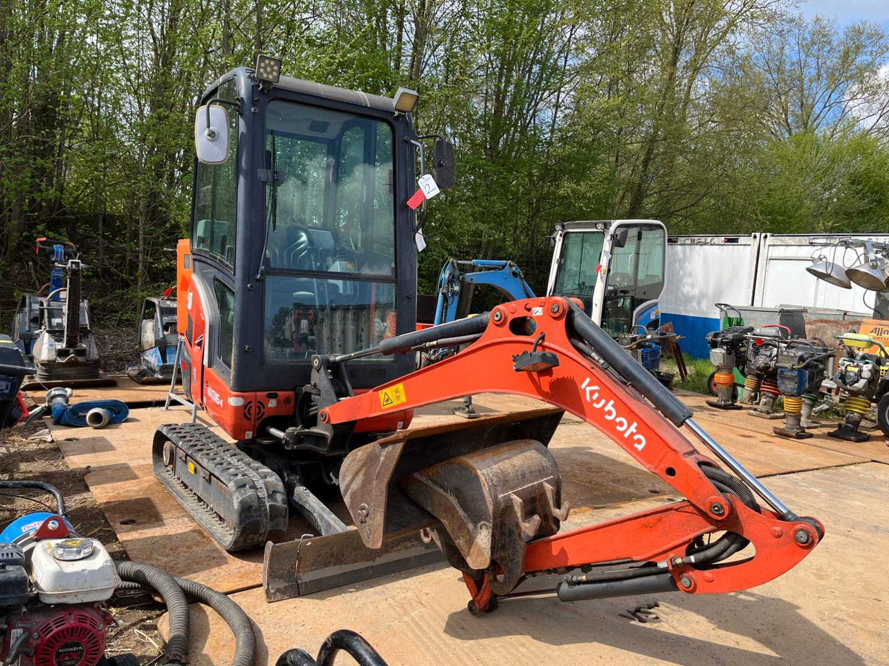 Kubota KX016-4 - Mini excavator: picture 2 Kubota KX016-4 - Mini excavator: picture 2