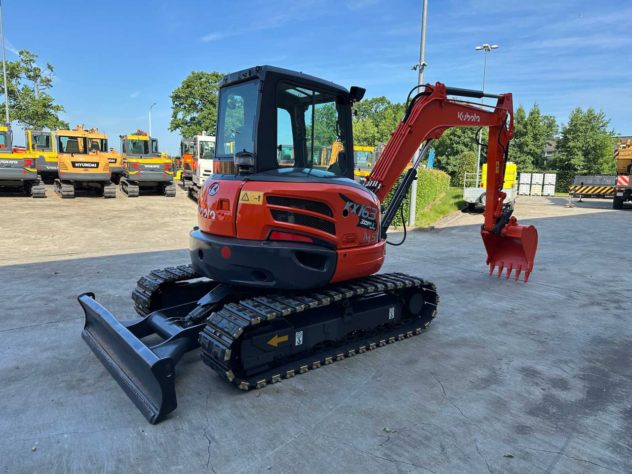 Kubota KX163-5 - Crawler excavator: picture 4 Kubota KX163-5 - Crawler excavator: picture 4