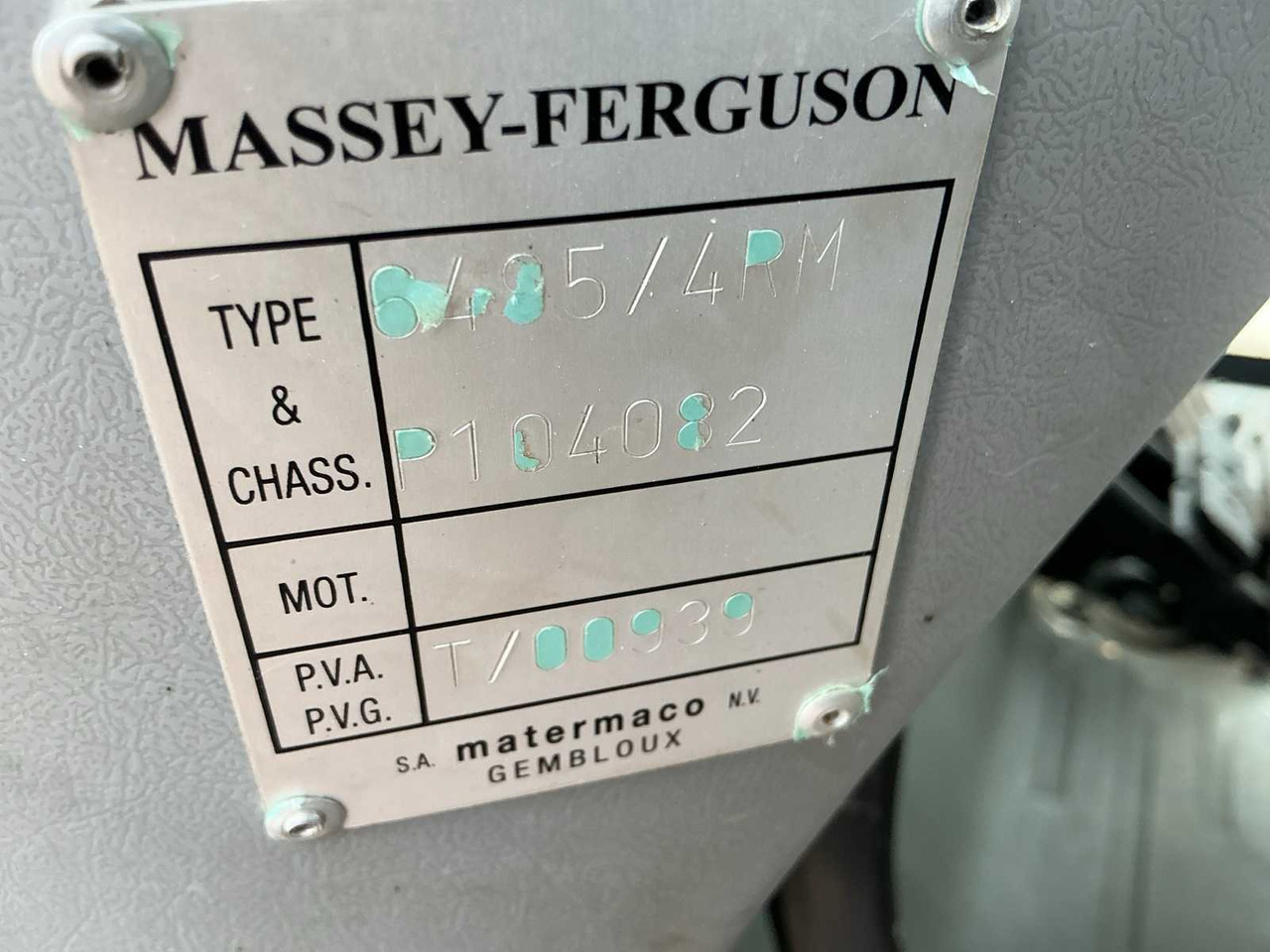 Farm tractor Massey Ferguson 6495 Dynashift: picture 20