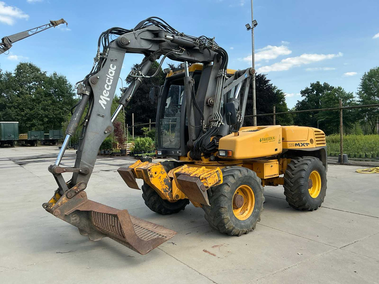Mecalac 12MXT - Backhoe loader: picture 1 Mecalac 12MXT - Backhoe loader: picture 1