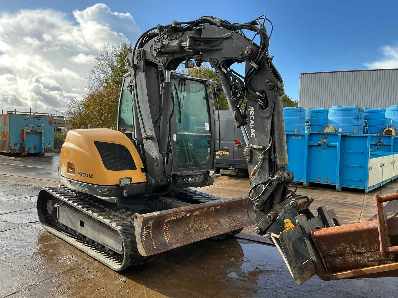 Mecalac 8MCR - Crawler excavator: picture 5 Mecalac 8MCR - Crawler excavator: picture 5