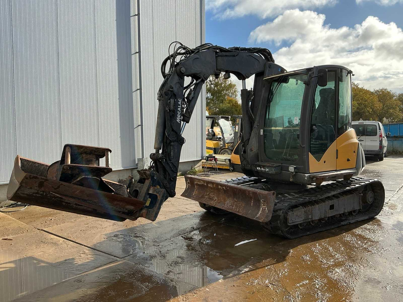 Mecalac 8MCR - Crawler excavator: picture 2 Mecalac 8MCR - Crawler excavator: picture 2