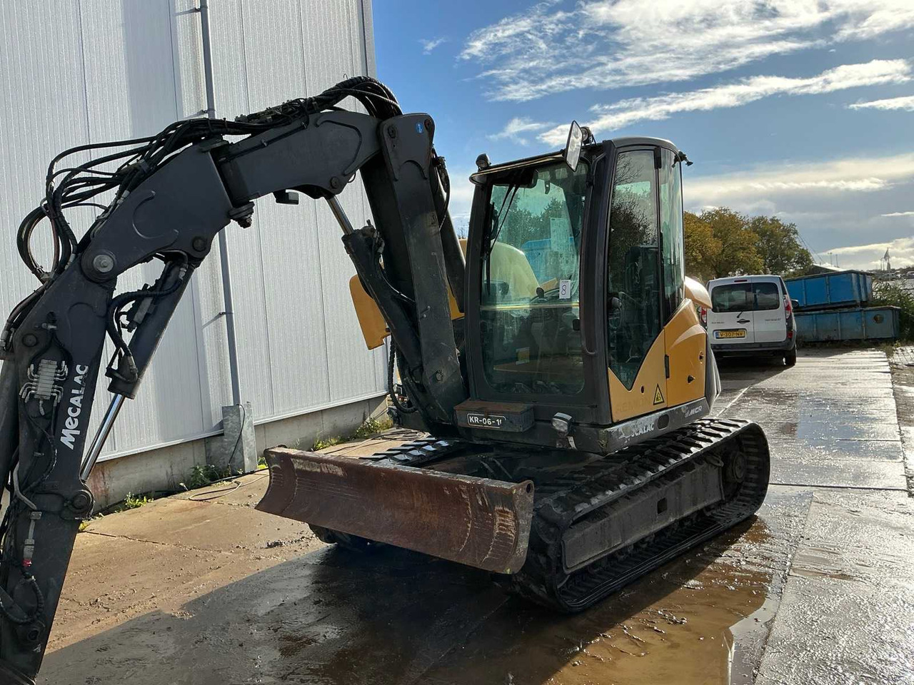 Mecalac 8MCR - Crawler excavator: picture 3 Mecalac 8MCR - Crawler excavator: picture 3