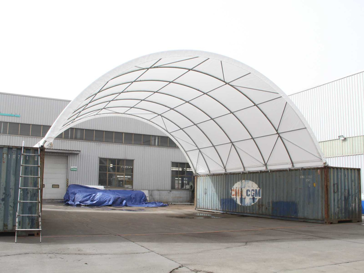 Rhino-Cross-Shelter C4040 - 12x12x4,5 m - Storage tank: picture 3 Rhino-Cross-Shelter C4040 - 12x12x4,5 m - Storage tank: picture 3