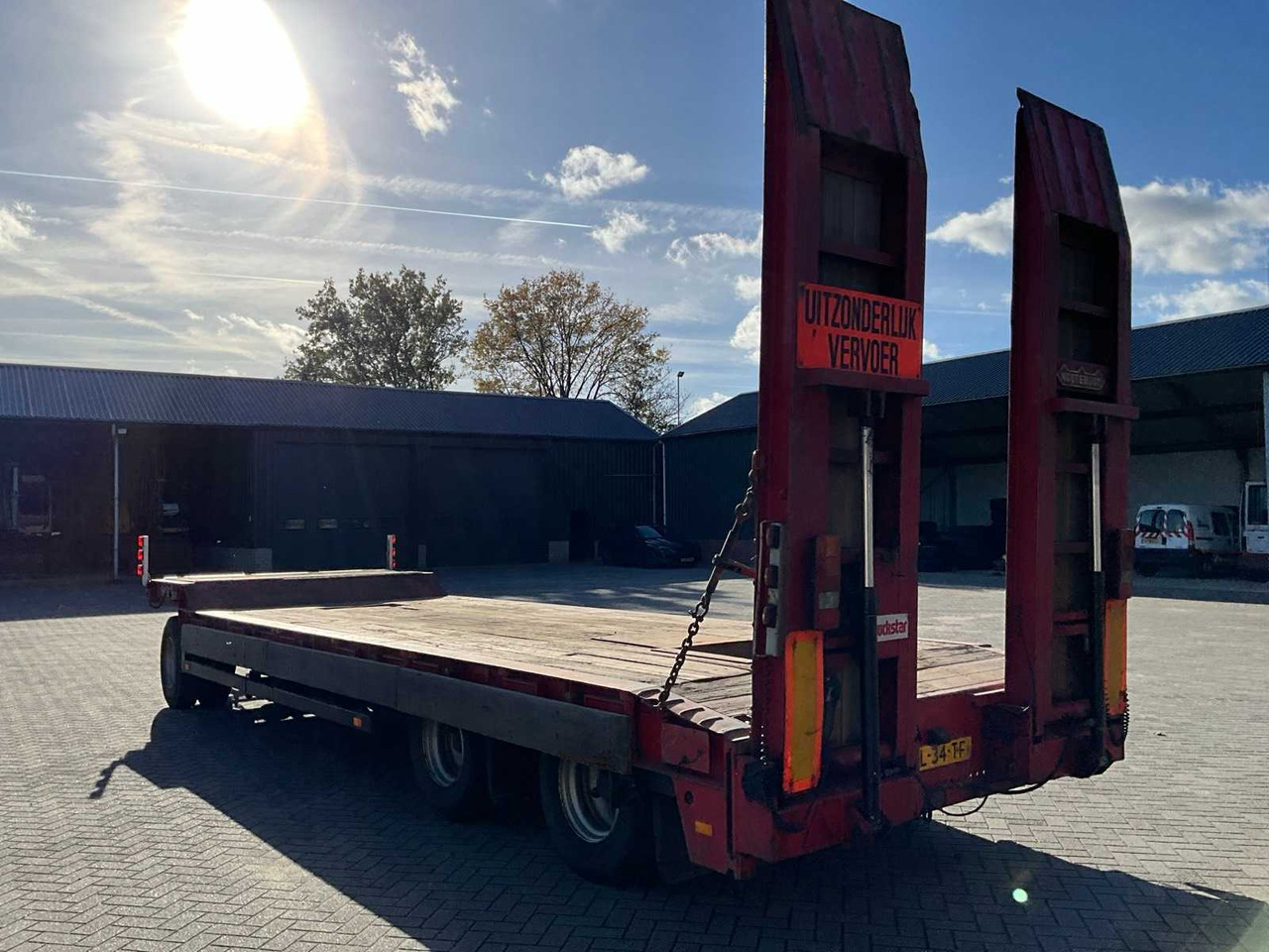 1994 NOOTEBOOM ASD-28 LOW LOADER - Semi-trailer: picture 4 1994 NOOTEBOOM ASD-28 LOW LOADER - Semi-trailer: picture 4