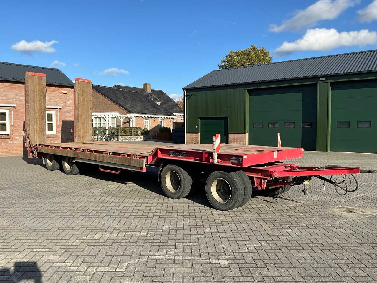 2001 GOLDHOFER TU 4 - 31/80 LOW LOADER - Semi-trailer: picture 2 2001 GOLDHOFER TU 4 - 31/80 LOW LOADER - Semi-trailer: picture 2