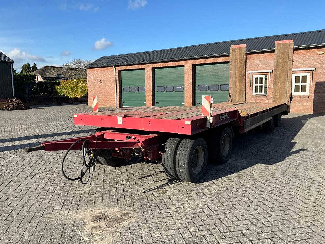 2001 GOLDHOFER TU 4 - 31/80 LOW LOADER - Semi-trailer: picture 1 2001 GOLDHOFER TU 4 - 31/80 LOW LOADER - Semi-trailer: picture 1