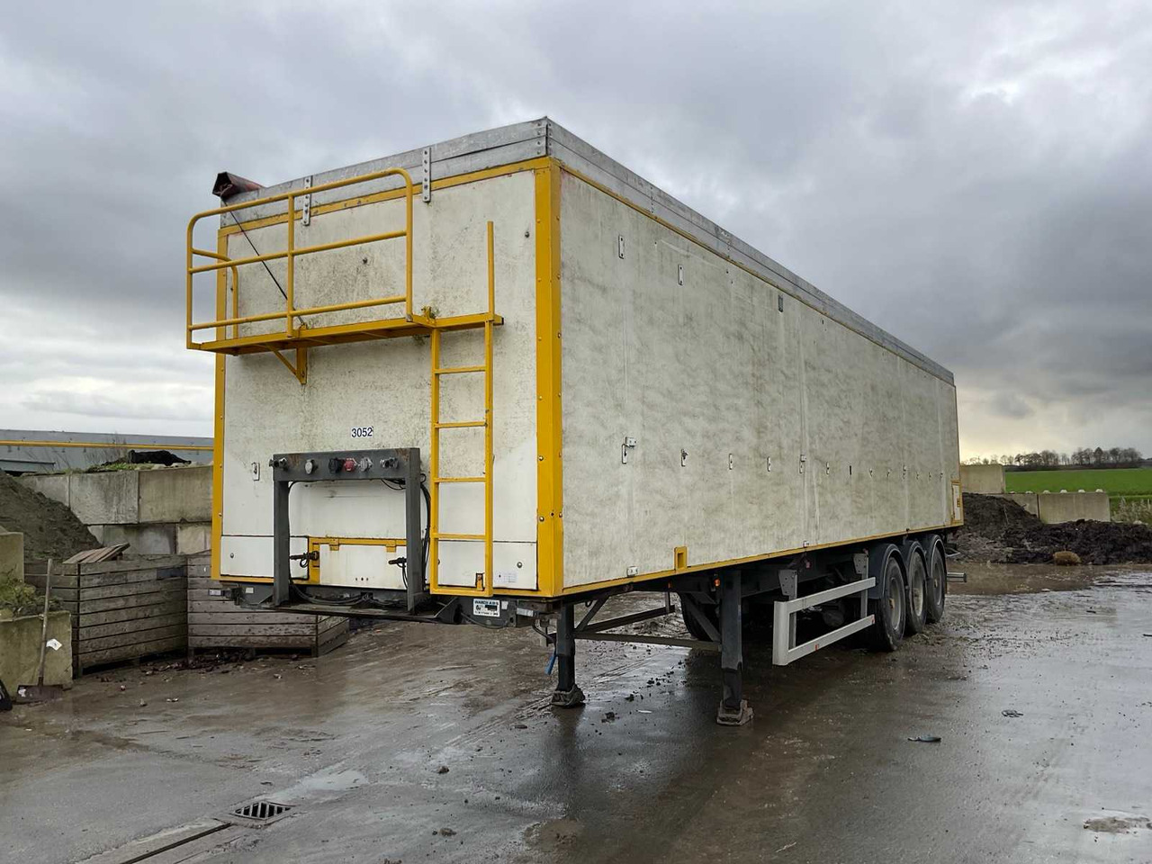 2001 HAPPY TRAILER SK40 HOPPER TRAILER - Semi-trailer: picture 1 2001 HAPPY TRAILER SK40 HOPPER TRAILER - Semi-trailer: picture 1