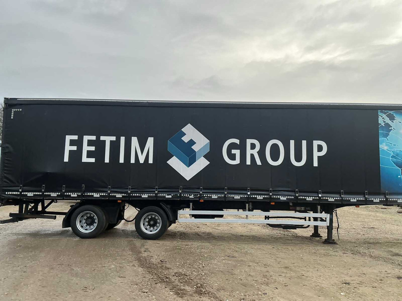 2001 PACTON T2-001 TAUTLINER SEMI-TRAILER - Semi-trailer: picture 4 2001 PACTON T2-001 TAUTLINER SEMI-TRAILER - Semi-trailer: picture 4