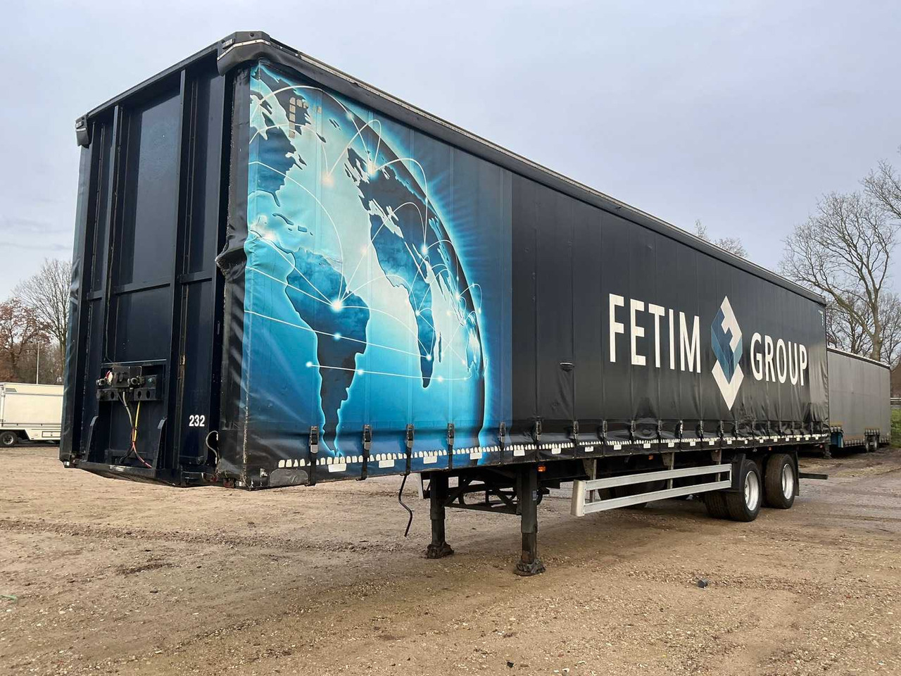 2001 PACTON T2-001 TAUTLINER SEMI-TRAILER - Semi-trailer: picture 1 2001 PACTON T2-001 TAUTLINER SEMI-TRAILER - Semi-trailer: picture 1