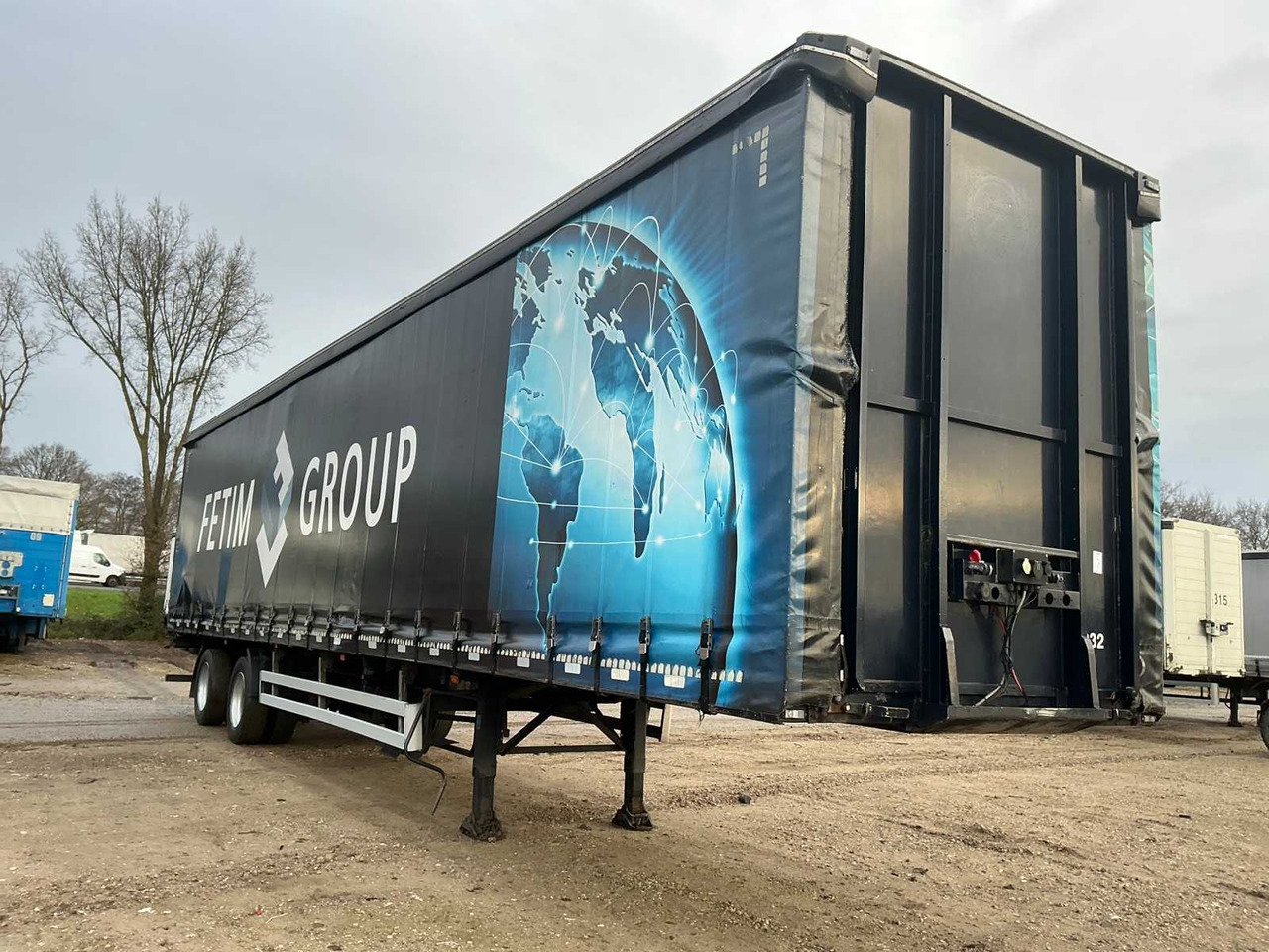 2001 PACTON T2-001 TAUTLINER SEMI-TRAILER - Semi-trailer: picture 3 2001 PACTON T2-001 TAUTLINER SEMI-TRAILER - Semi-trailer: picture 3