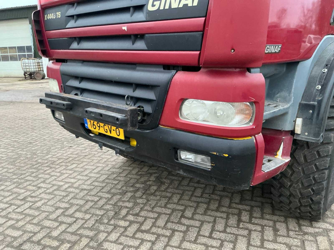 Truck 2005 GINAF GINC 3085 X4446 AGRICULTURAL TRUCK WITH TIPPER: picture 9