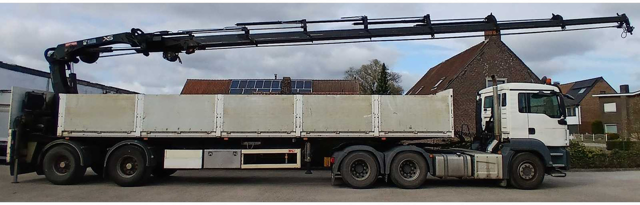 MAN TGS WITH KWB TRAILER AND HIAB XS LOADER CRANE - 2017 - Truck: picture 5 MAN TGS WITH KWB TRAILER AND HIAB XS LOADER CRANE - 2017 - Truck: picture 5