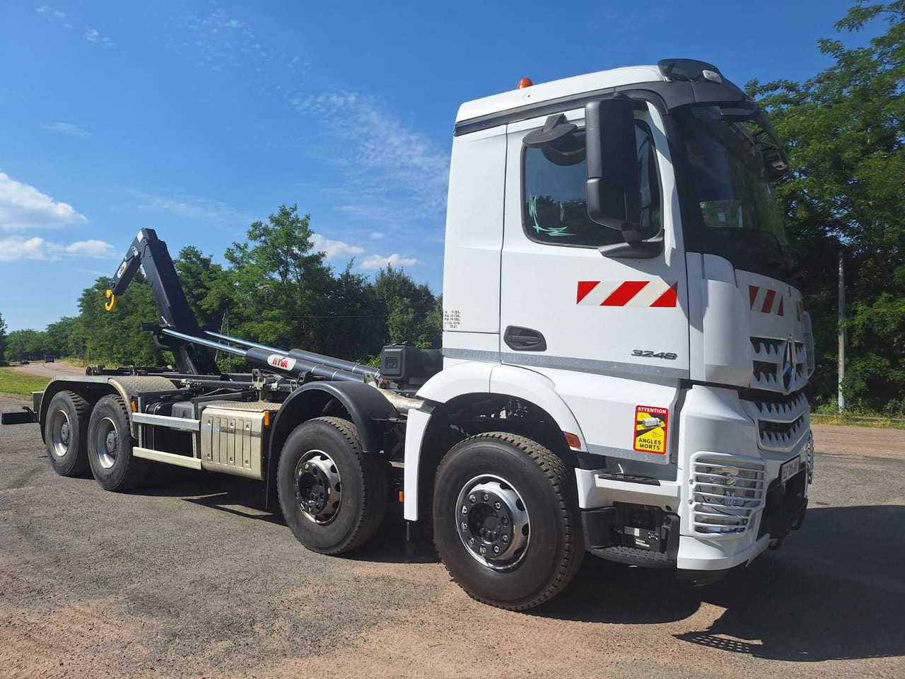 MERCEDES - 2018 - ACTROS 3248 - 8X4 AMPLIROLL TRUCK - Truck: picture 3 MERCEDES - 2018 - ACTROS 3248 - 8X4 AMPLIROLL TRUCK - Truck: picture 3