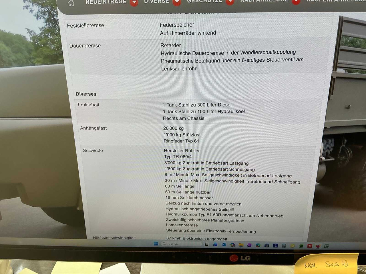 Truck STEYR - 1491.320 / P40 / 6X6M - TRUCK - 1998: picture 15 Truck STEYR - 1491.320 / P40 / 6X6M - TRUCK - 1998: picture 15