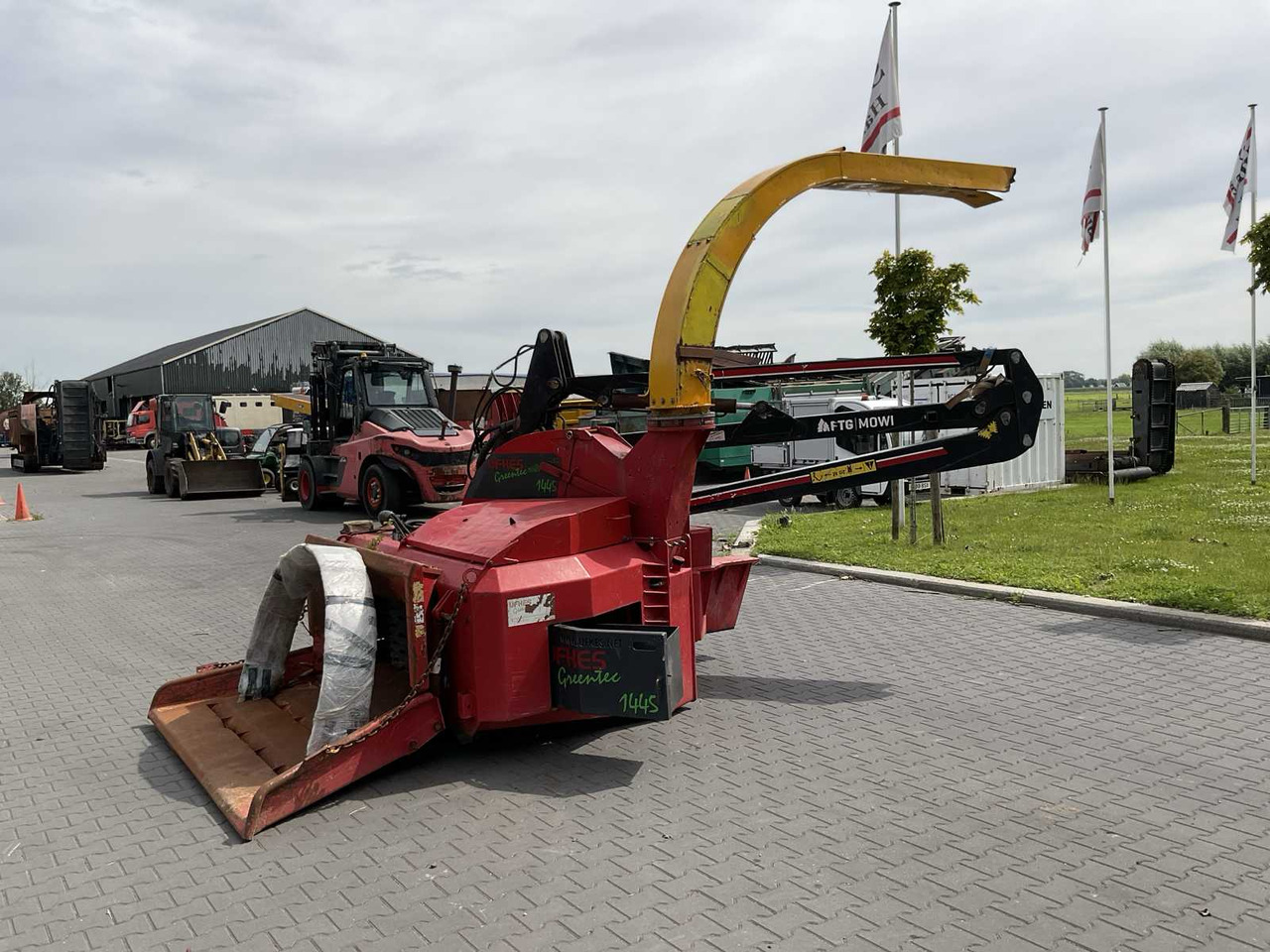 Ufkes Greentec 1445 - Wood chipper: picture 5 Ufkes Greentec 1445 - Wood chipper: picture 5