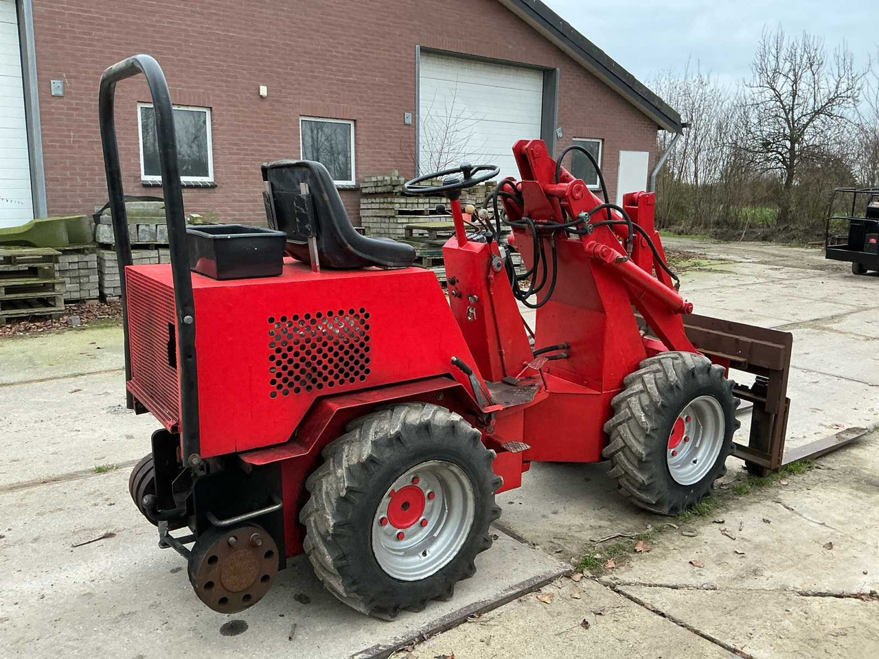 WEIDEMANN 917 SHOVEL - BUCKET - FORKS AND CLAMP - Wheel loader: picture 4 WEIDEMANN 917 SHOVEL - BUCKET - FORKS AND CLAMP - Wheel loader: picture 4