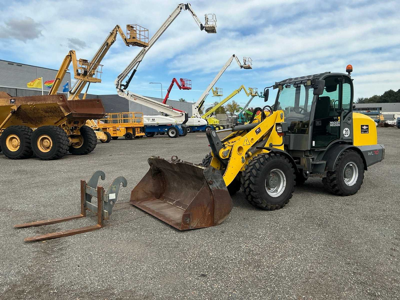 Wacker-Neuson WL70 - Wheel loader: picture 2 Wacker-Neuson WL70 - Wheel loader: picture 2