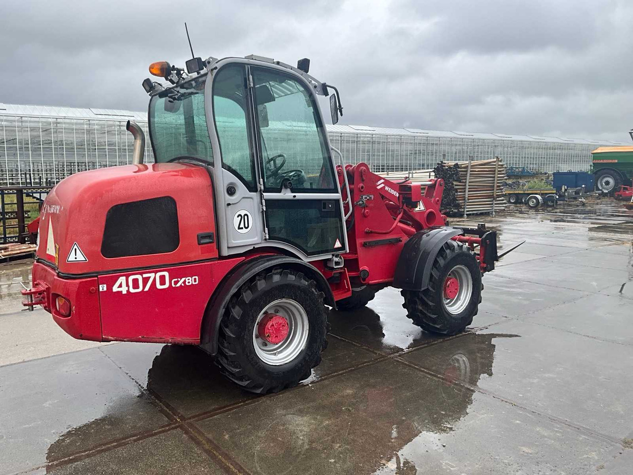 Weidemann 4070 - Wheel loader: picture 5 Weidemann 4070 - Wheel loader: picture 5