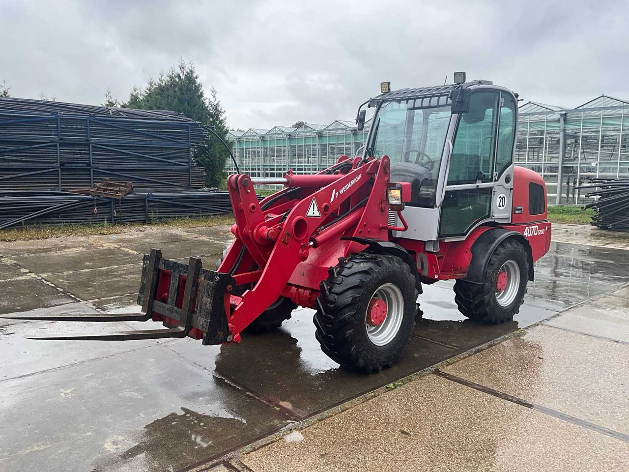 Weidemann 4070 - Wheel loader: picture 1 Weidemann 4070 - Wheel loader: picture 1