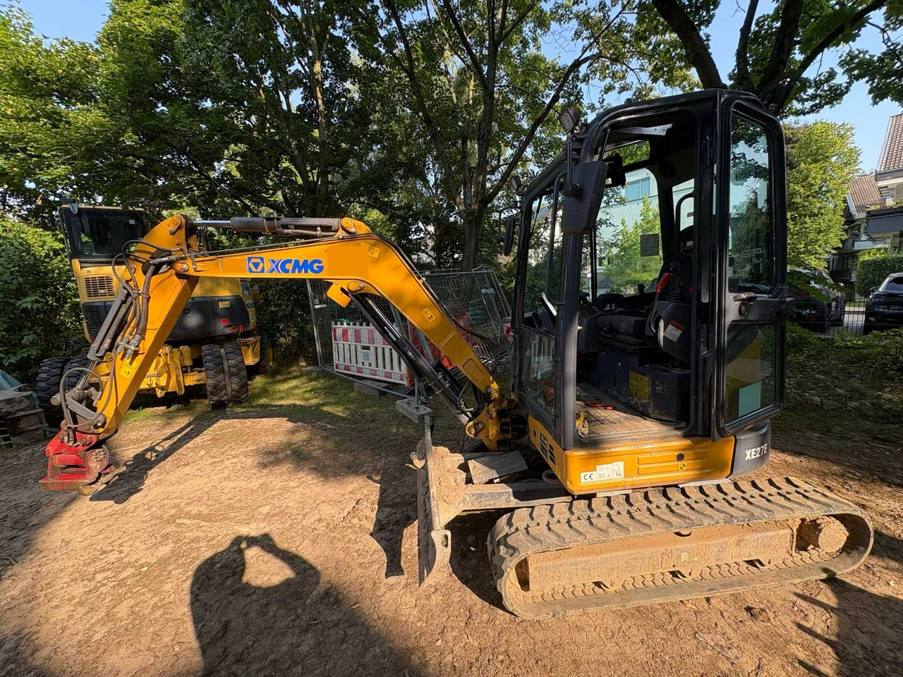 Mini excavator XCMG XE27E: picture 6