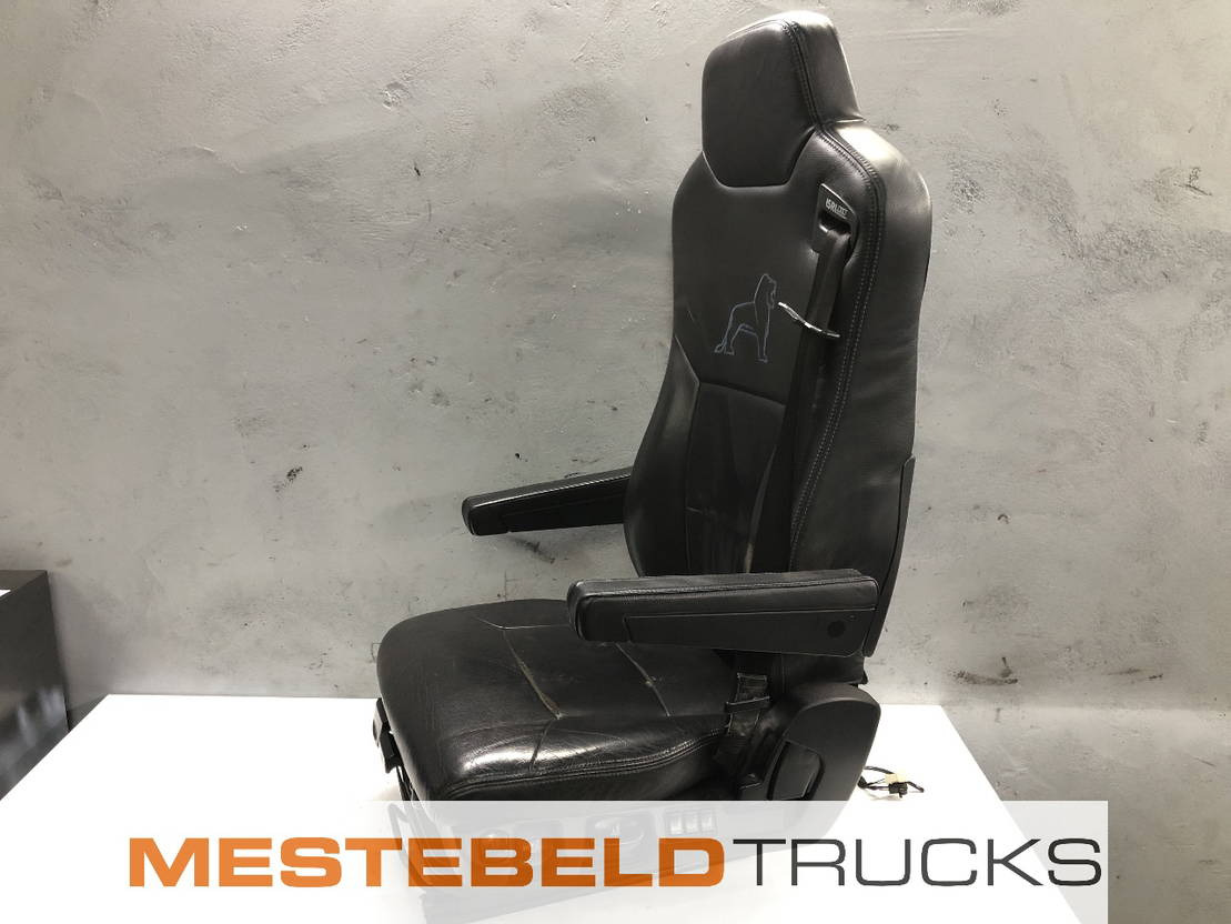 MAN Luchtgeveerde leren stoel links - Seat for Truck: picture 2 MAN Luchtgeveerde leren stoel links - Seat for Truck: picture 2