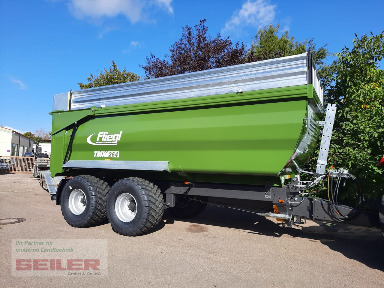 Farm tipping trailer/ Dumper Fliegl TMK 264 FOX 32m³: picture 8