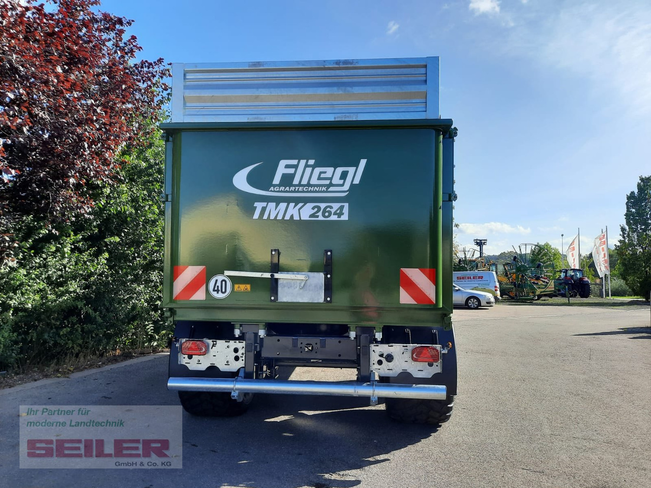 Farm tipping trailer/ Dumper Fliegl TMK 264 FOX 32m³: picture 7