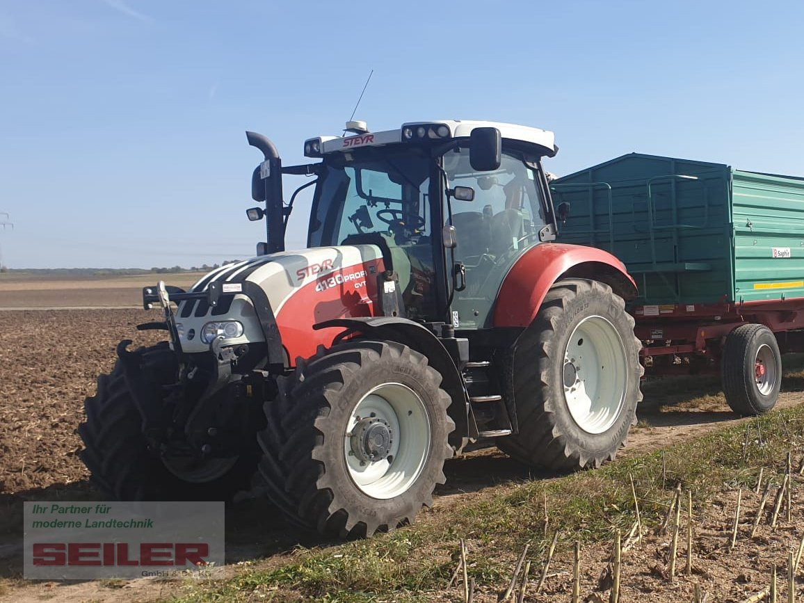 Steyr Profi 4130 CVT + Frontlader Q56 - Farm tractor: picture 1 Steyr Profi 4130 CVT + Frontlader Q56 - Farm tractor: picture 1