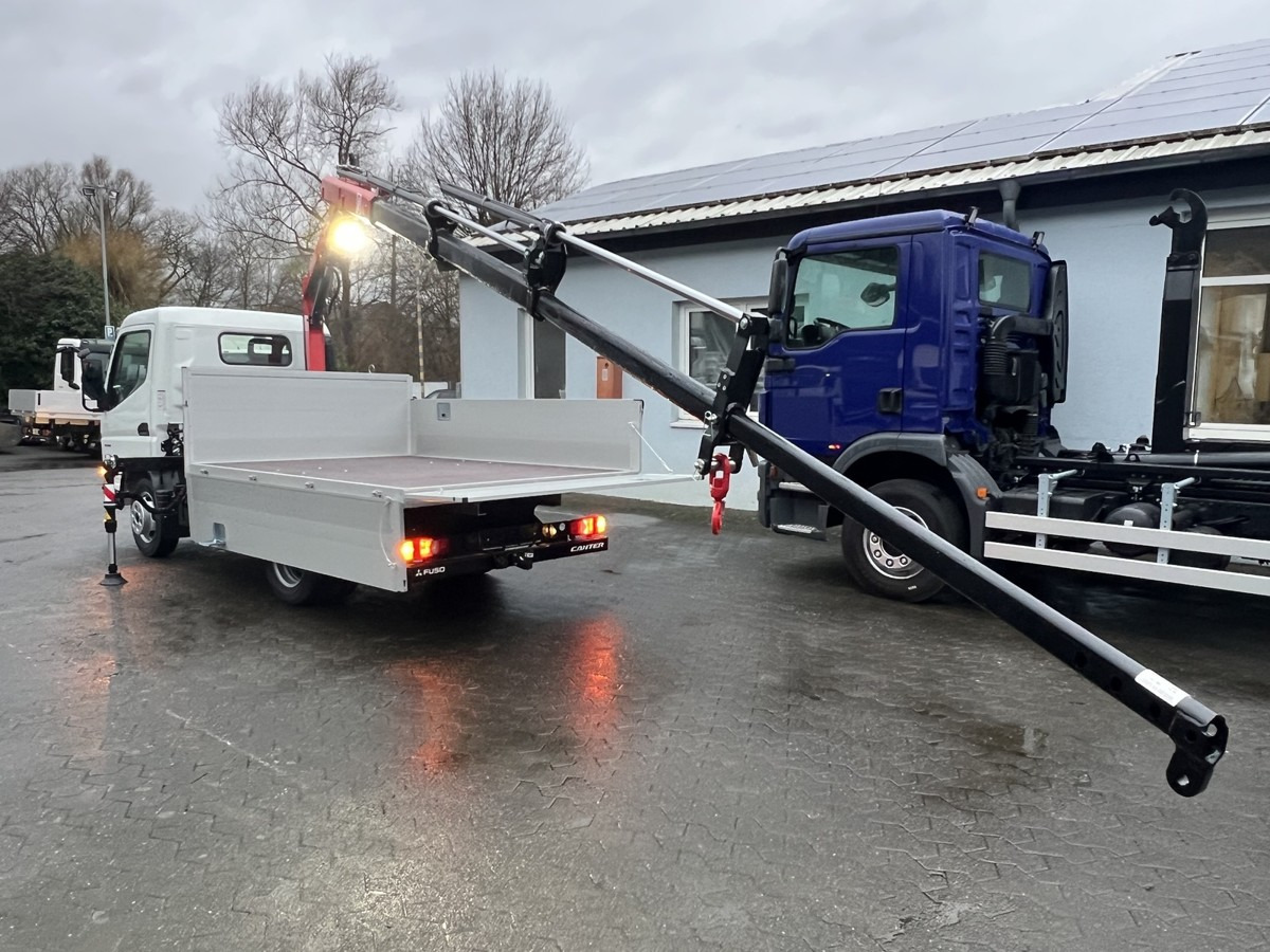 FUSO 3S15 Alu Pritsche 2.80m Ladekran Funk! sofort ve - Dropside/ Flatbed truck, Crane truck: picture 4 FUSO 3S15 Alu Pritsche 2.80m Ladekran Funk! sofort ve - Dropside/ Flatbed truck, Crane truck: picture 4