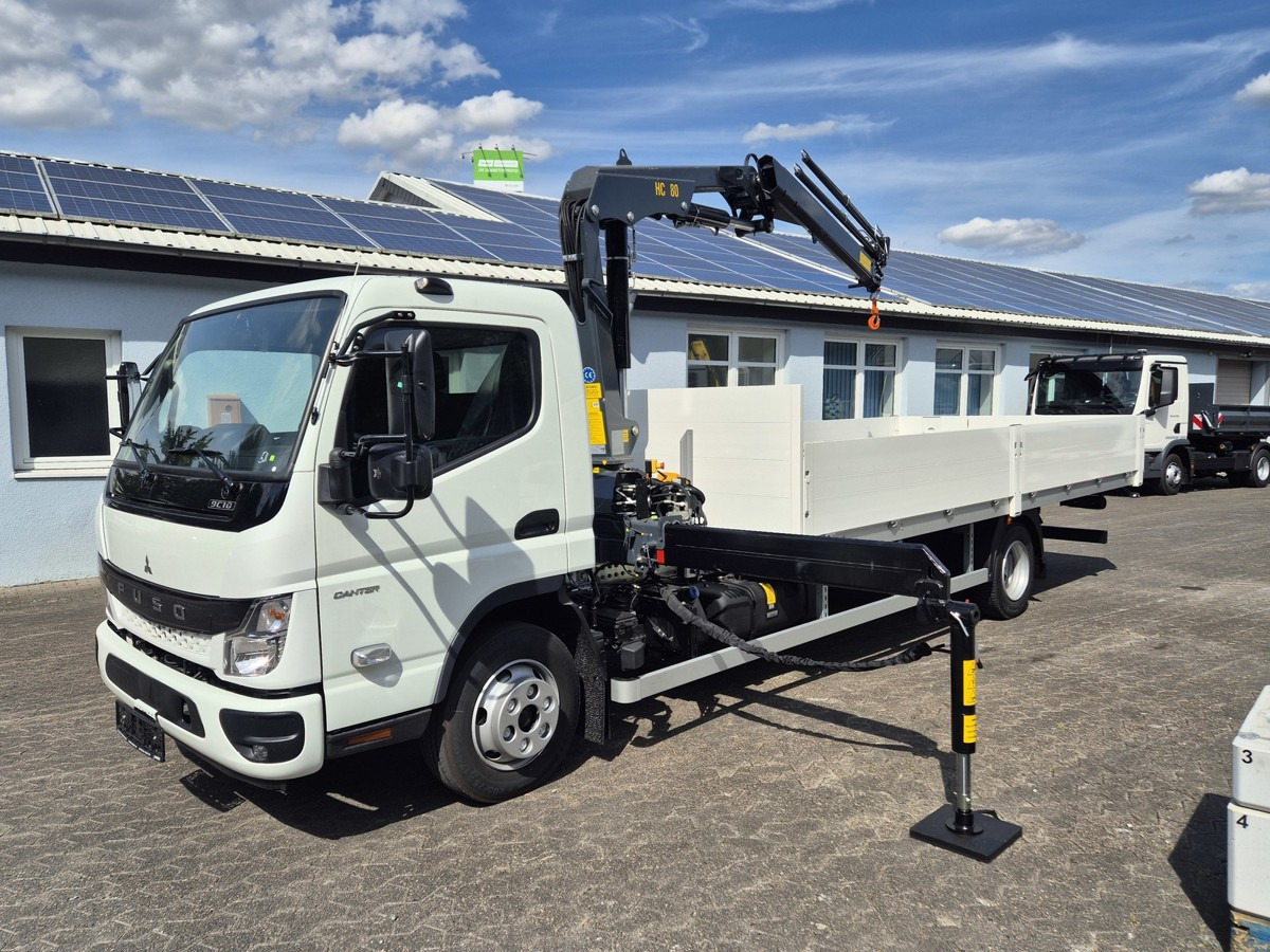 FUSO FUSO 9C18 Canter Alu Pritsche 5.5m Kran 3x hydr. - Flatbed van: picture 4 FUSO FUSO 9C18 Canter Alu Pritsche 5.5m Kran 3x hydr. - Flatbed van: picture 4